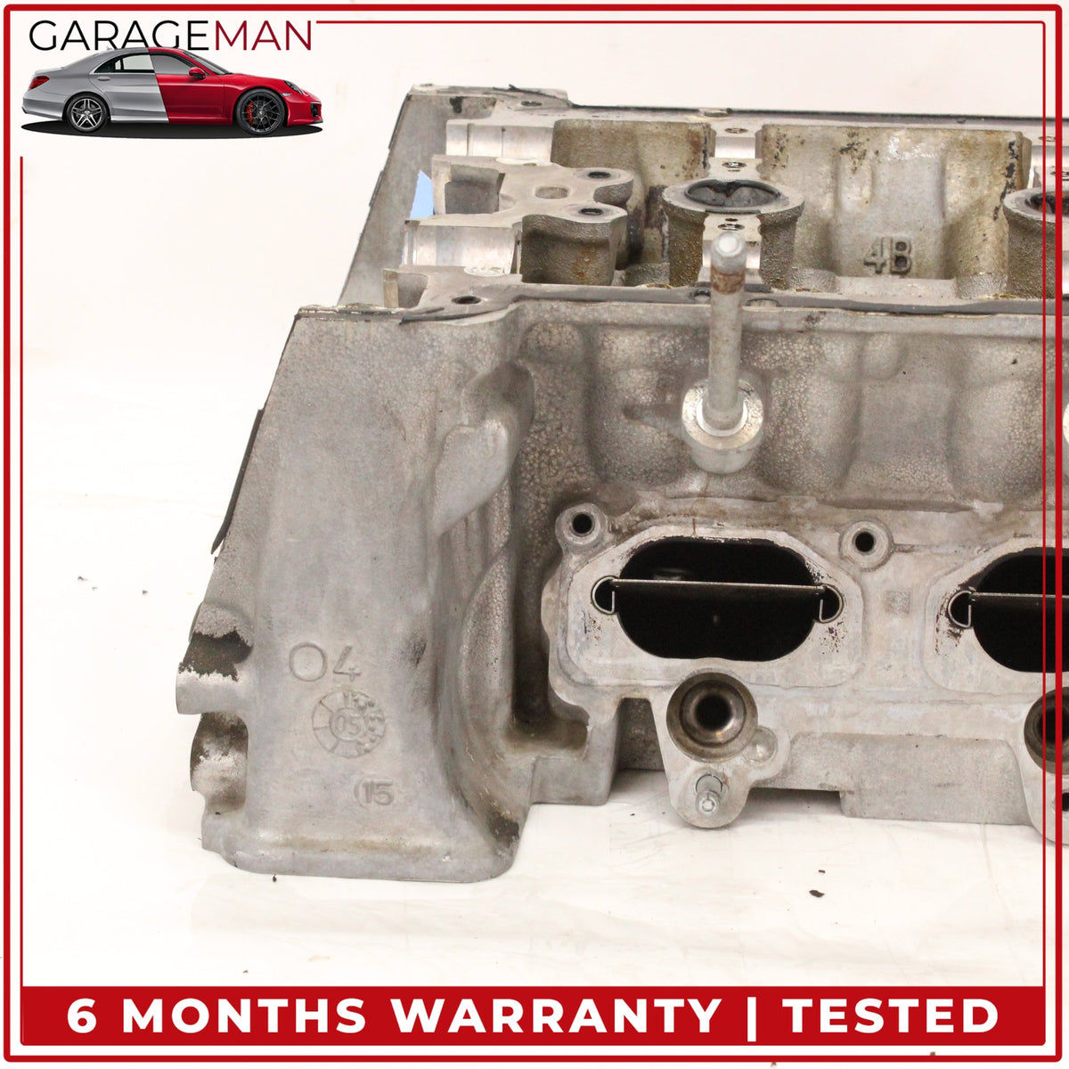 2010-2018 Audi Q7 S4 S5 AWD 3.0L Left Engine Cylinder Head 06E103403 OEM