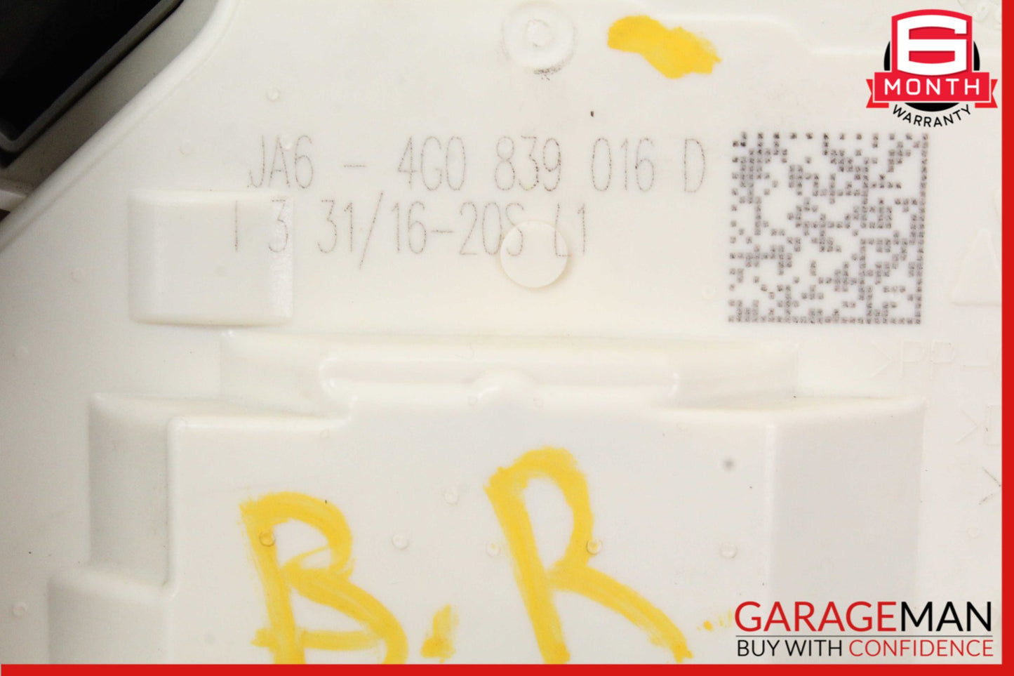2012-2018 Audi A6 A7 Rear Right Passenger Side Door Lock Actuator 4G0839016D OEM