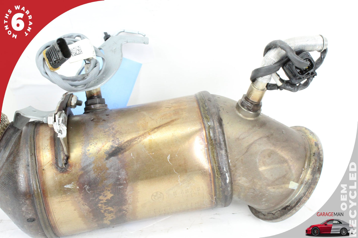 2019-2024 BMW 330i G20 Sedan Exhaust Manifold Downpipe Tube 8482813