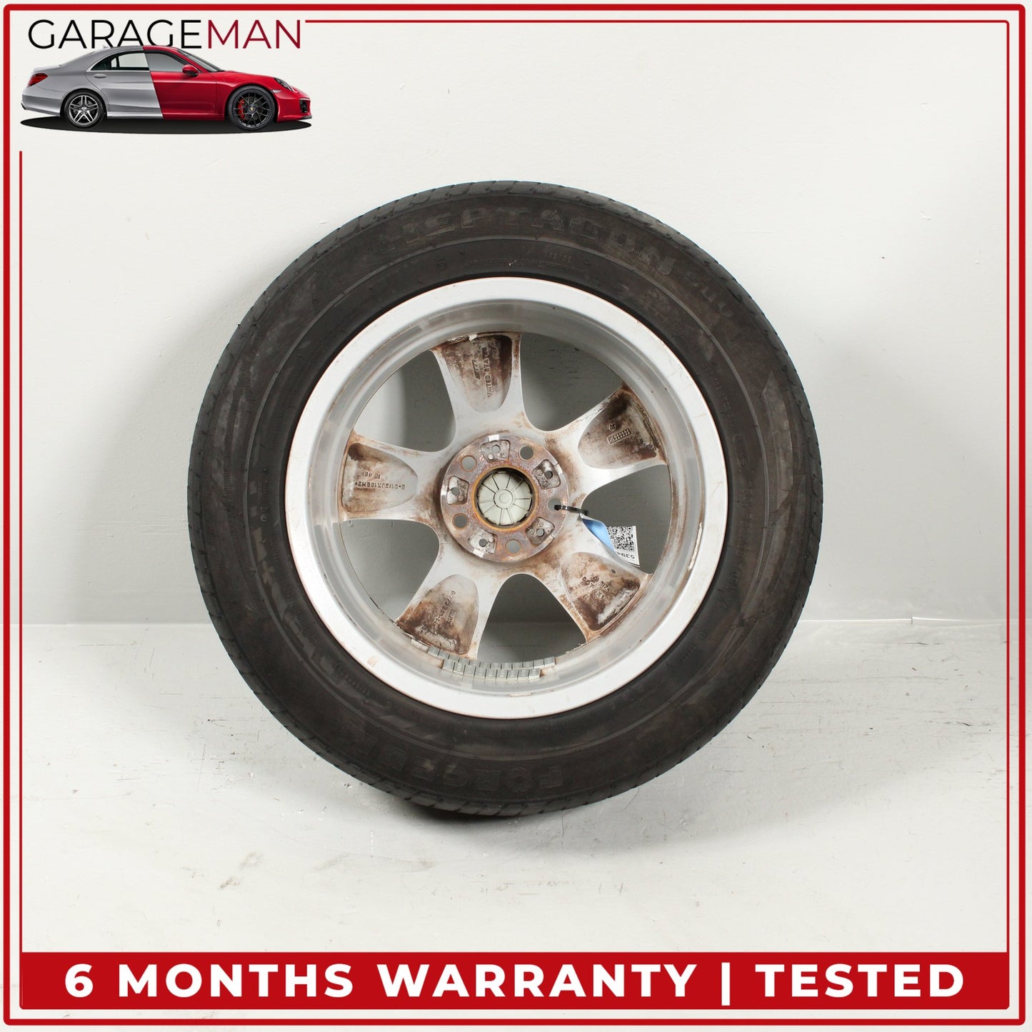 2007-2013 BMW X5 E70 Front or Rear Wheel Rim w/ Tire 8.5JX18EH2 IS46 6772243 OEM