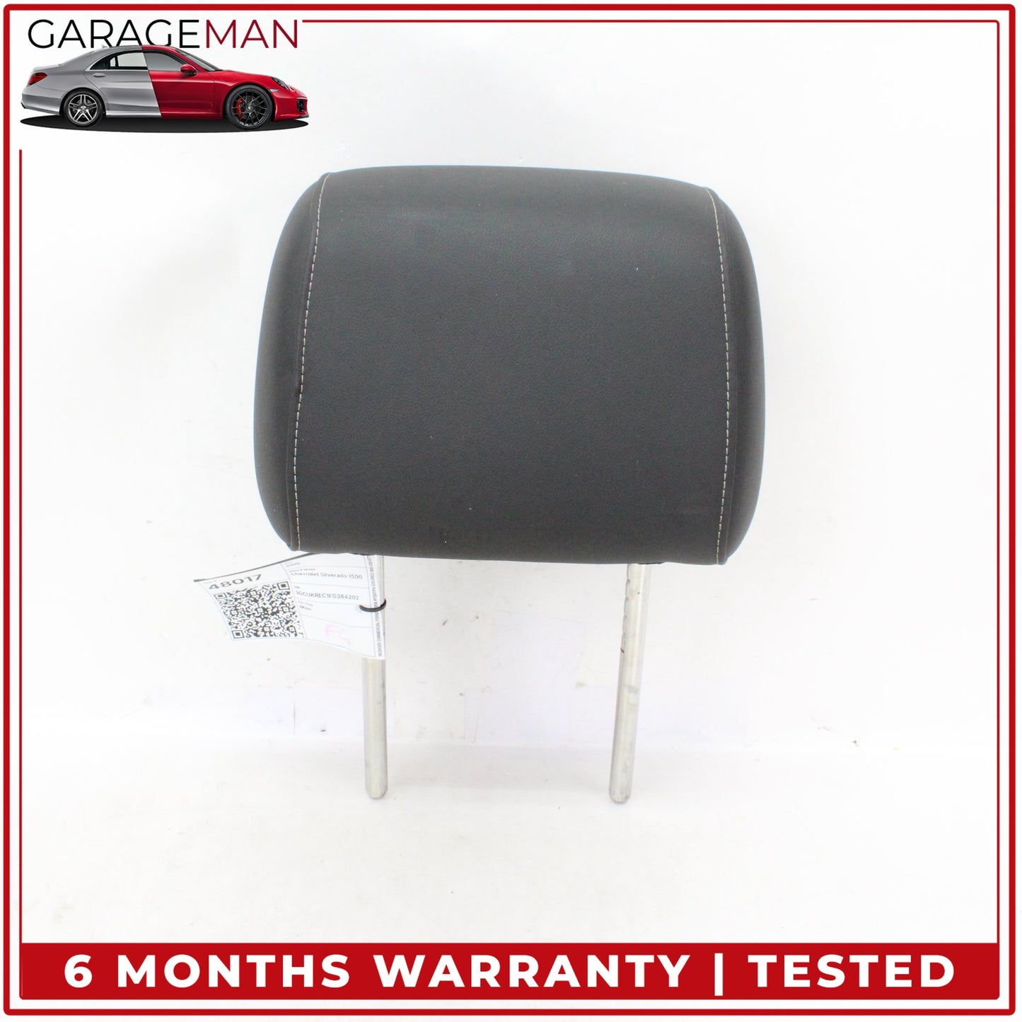 2014-2019 Chevrolet Silverado 1500 Front Left or Right Side Head Rest Black OEM