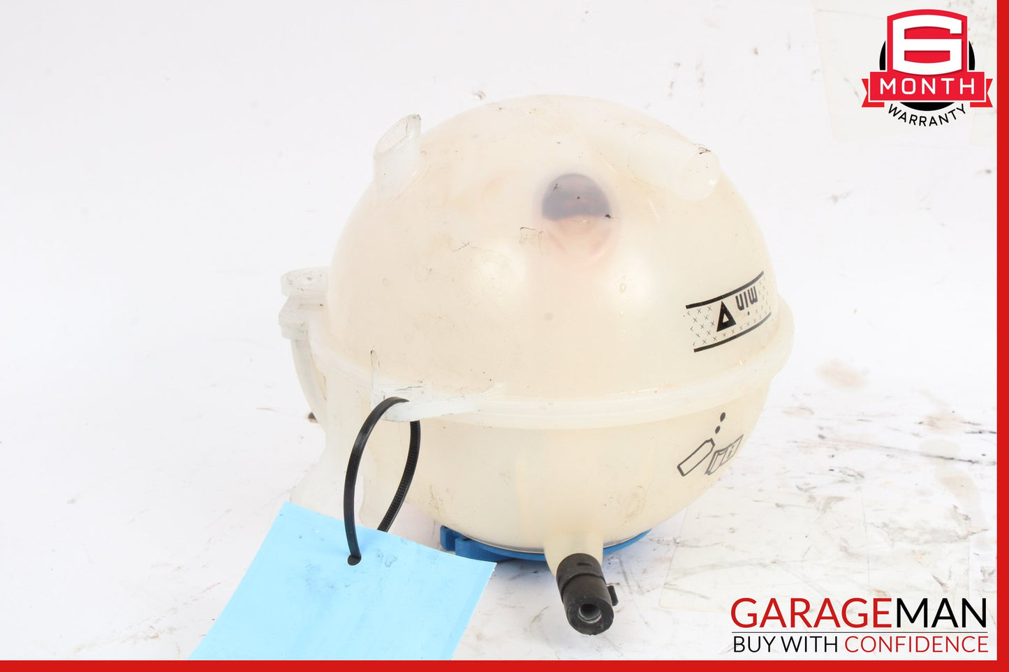 2008-2015 Audi TT 8J Convertible Coolant Overflow Reservoir Tank 1K0121407 OEM
