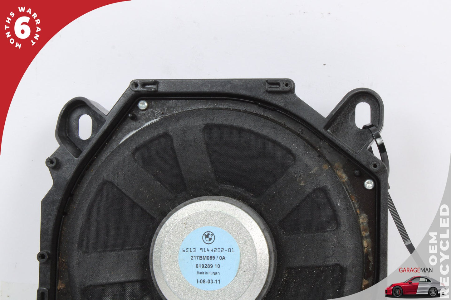 2011-2013 BMW 335is Front Left and Right Side Subwoofer Speaker Set 9143144 OEM