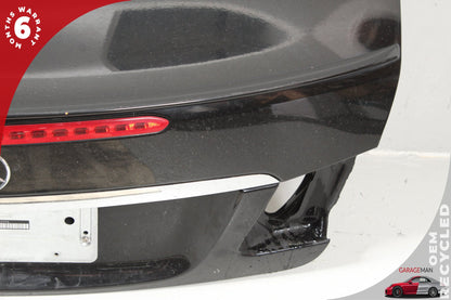 2010-2017 Mercedes W207 E400 Rear Trunk Lid Panel Assembly Black 2077500175 OEM