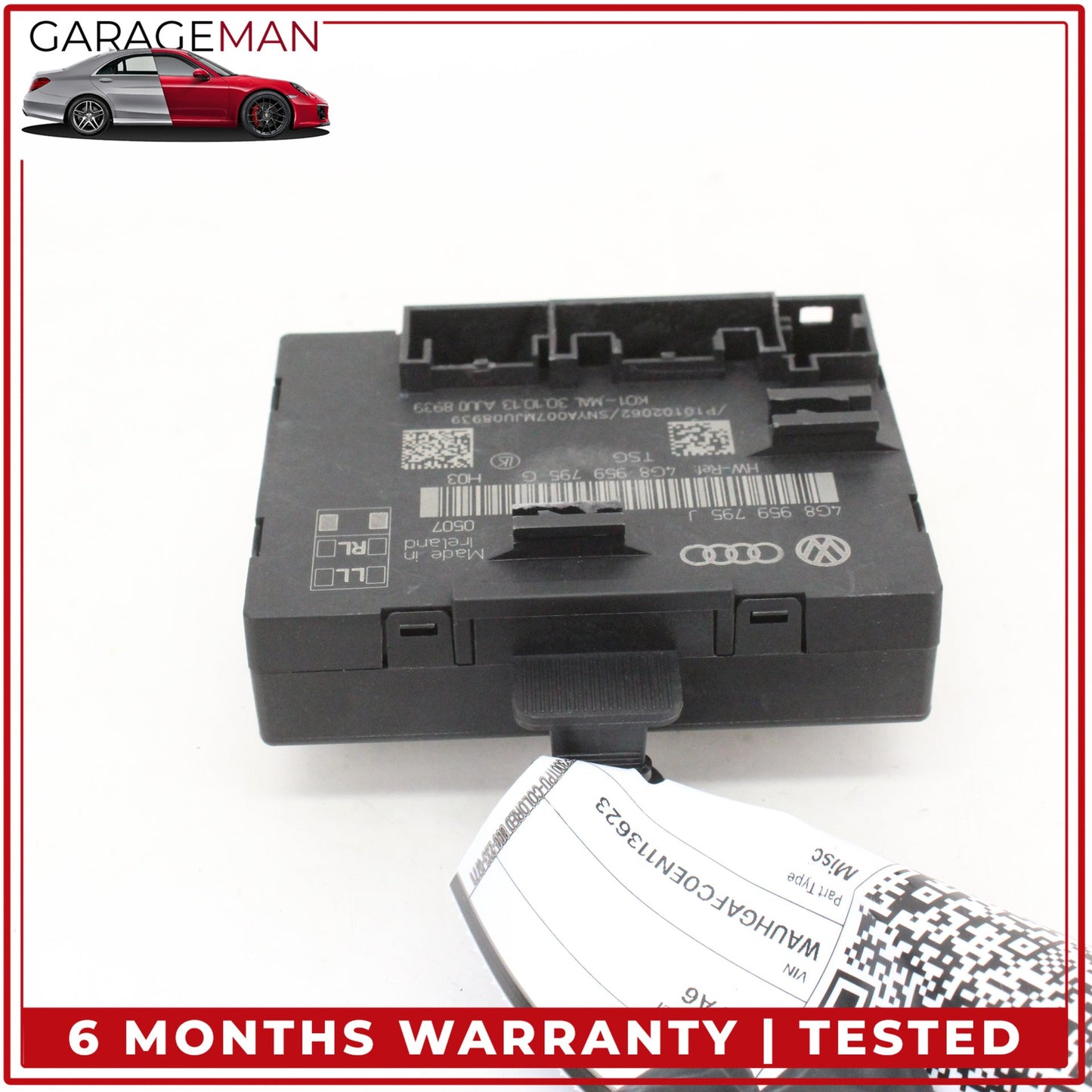 2012-2018 Audi A6 A7 Rear Left or Right Side Door Control Module 4G8959795J OEM
