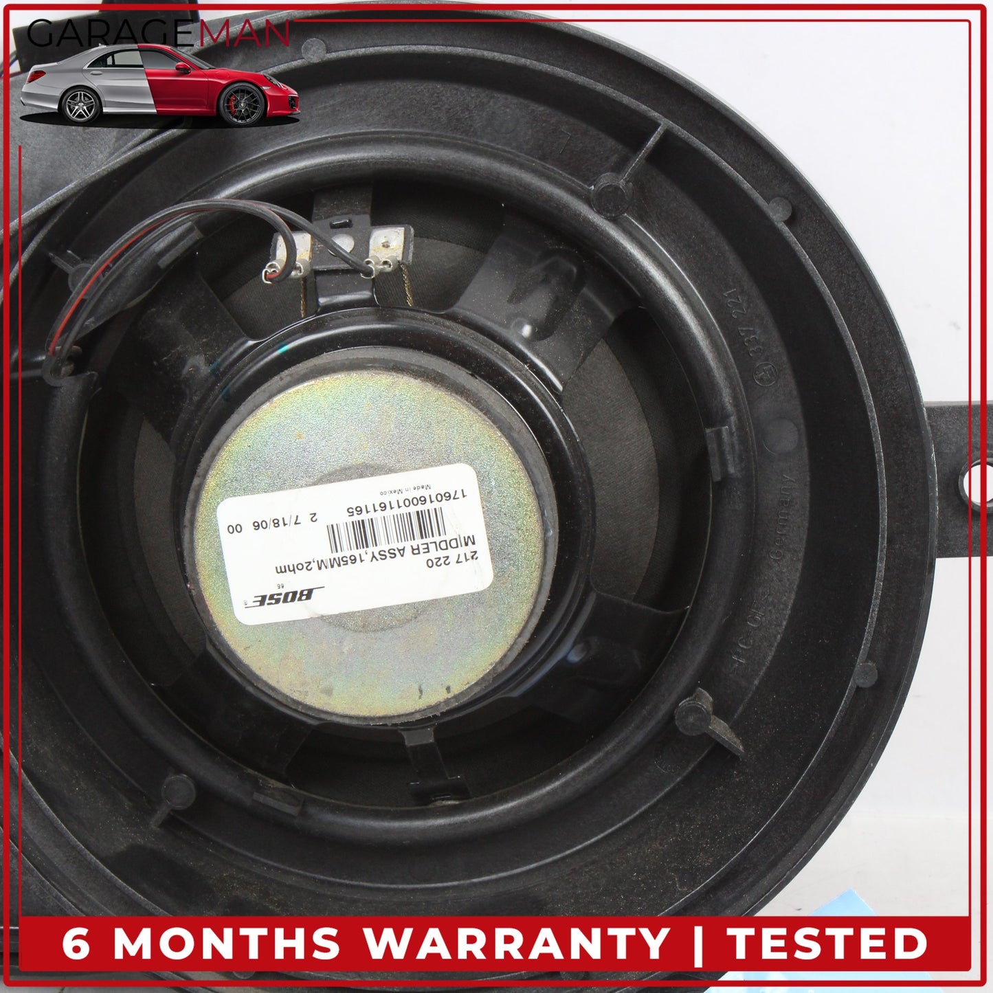 2003-2008 Mercedes R230 SL550 Left and Right Door Sound Audio Speaker Bose OEM