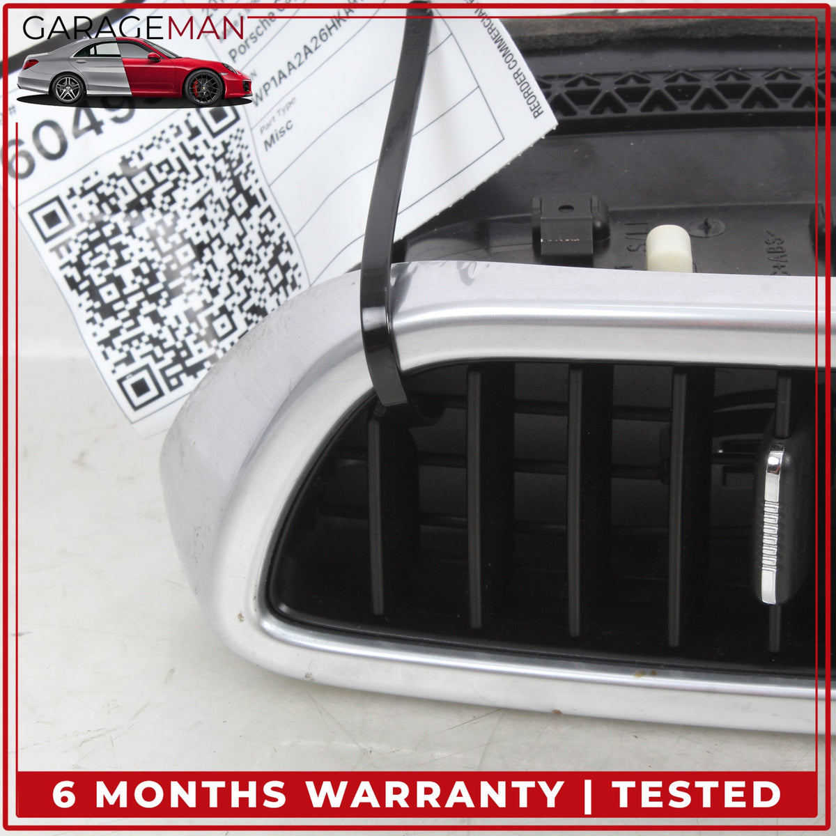 2011-2018 Porsche Cayenne 958 Front Left Side Dash A/C Air Vent 7P5819703D OEM