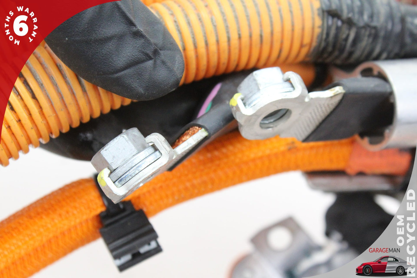 2012-2015 Tesla Model S 85D AWD Rear Small Drive Unit HV Harness Fused- Dual Motor 104869010C