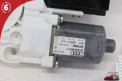 08-14 Audi TT 8J AWD Left Front Door Regulator Motor 8J8959801J OEM