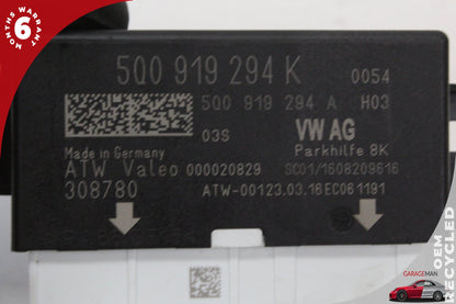 16-18 Audi A3 8V Sedan Parking Assist Control Module 5Q0919294K Genuine