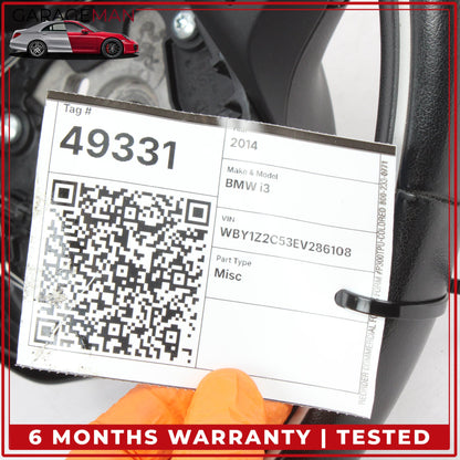 2014-2021 BMW i3 I01 Front Left Driver Side Steering Wheel Black 6870168 OEM