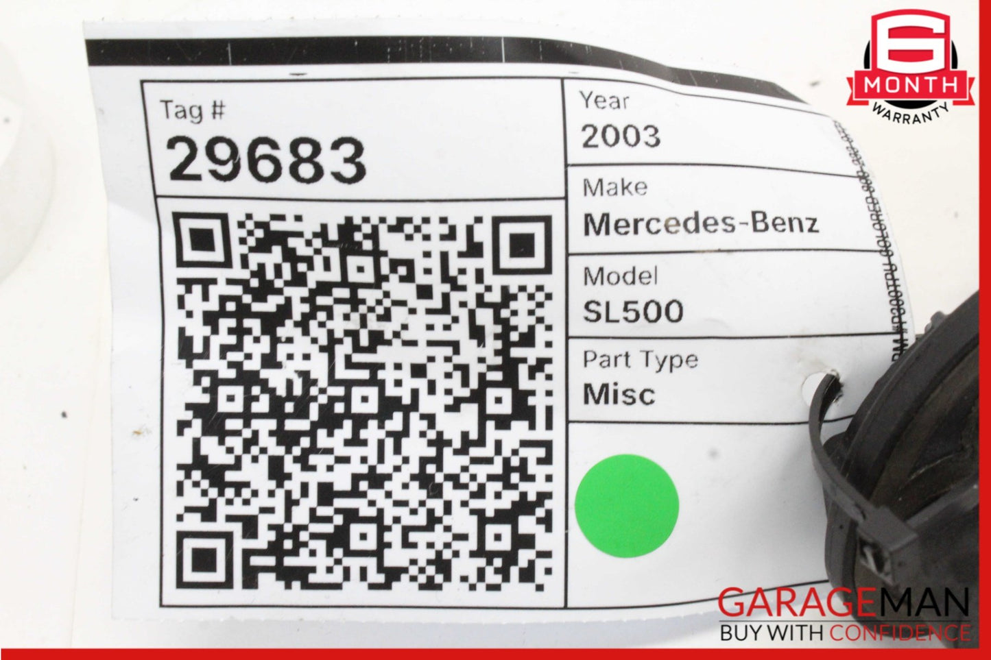 2003-2012 Mercedes SL500 R230 Trunk Lid Lock Latch Handle 2307500093