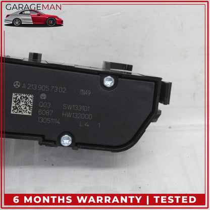 2015-2021 Mercedes W205 C300 Front Left Driver Side Seat Heat Control Switch OEM