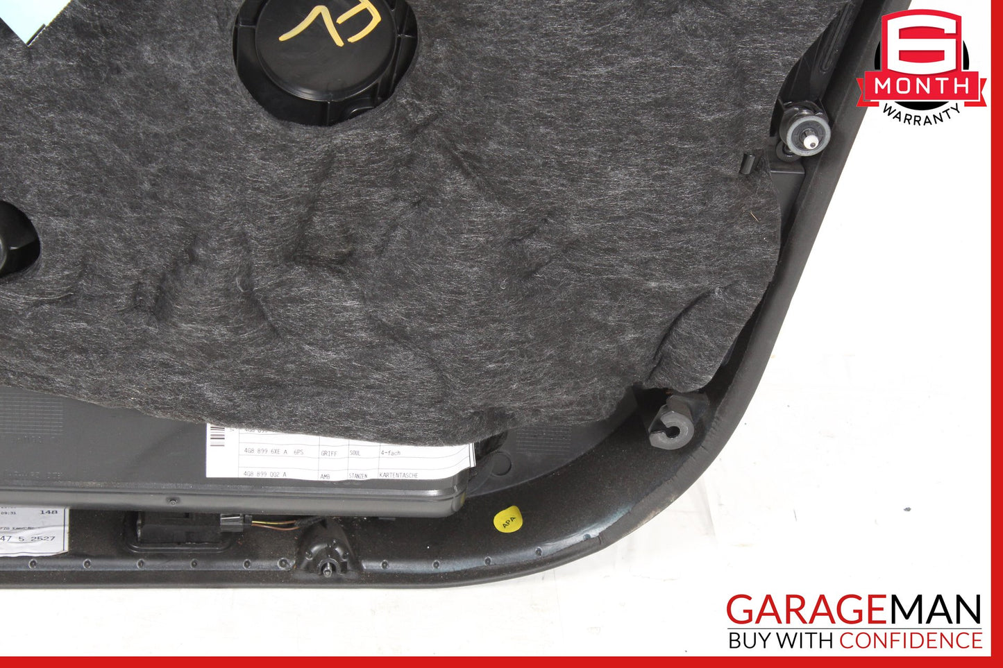 2012-2018 Audi S7 Front Left Driver Side Door Trim Panel 4G8837019A OEM