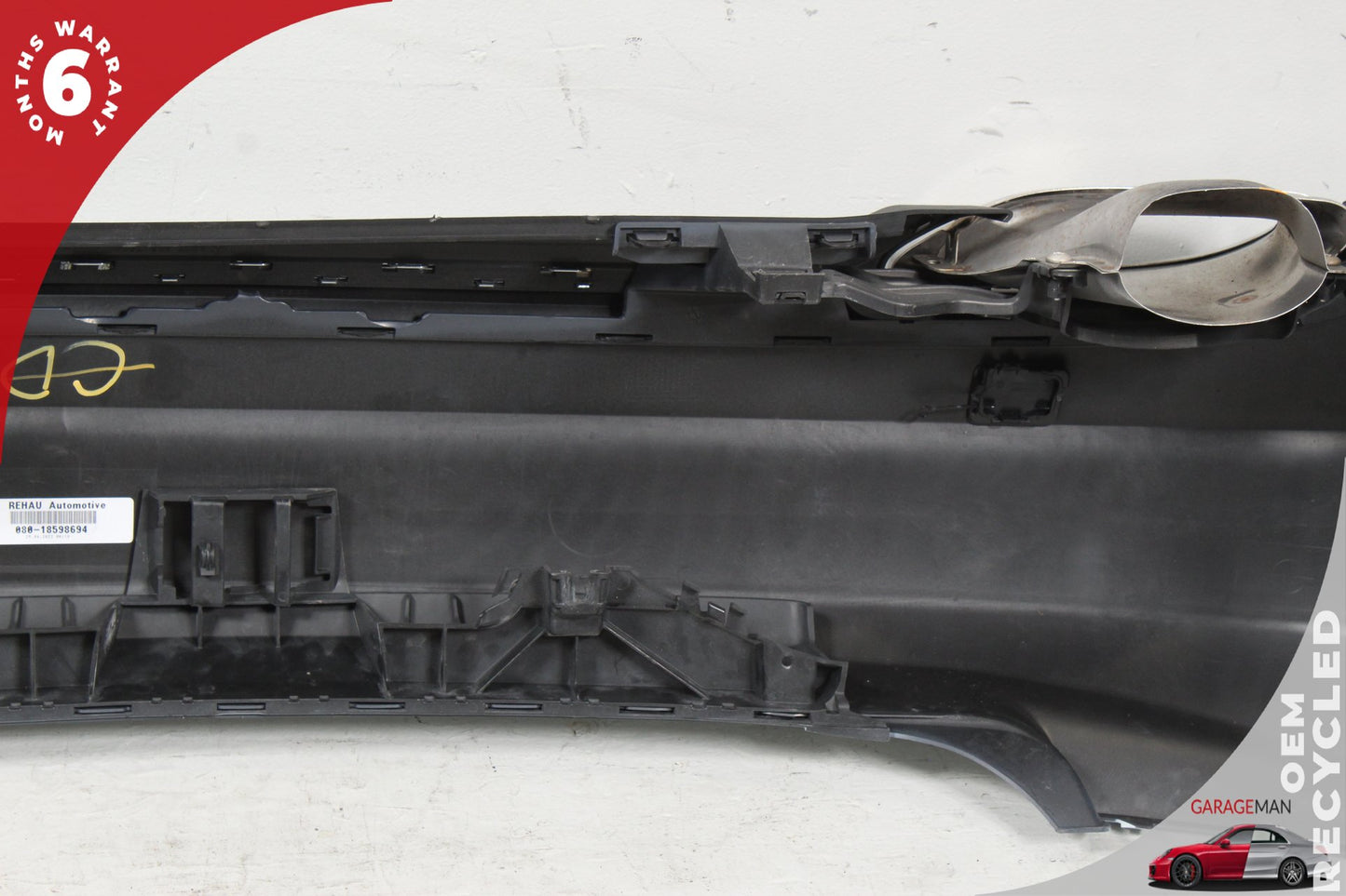 2014-2017 Mercedes W207 E400 E350 Base Rear Bumper Cover Assembly White OEM