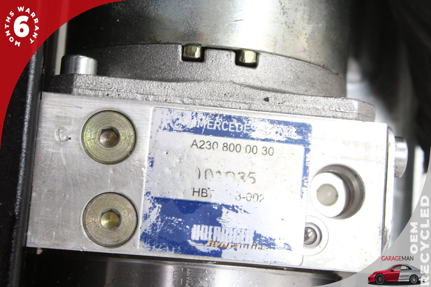 2003-2009 Mercedes R230 SL500 CLK350 Convertible Top Hydraulic Pump Motor OEM