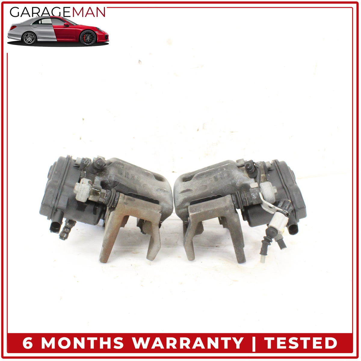 2012-2018 Audi A6 A7 Rear Left and Rear Right Side Brake Caliper Set OEM