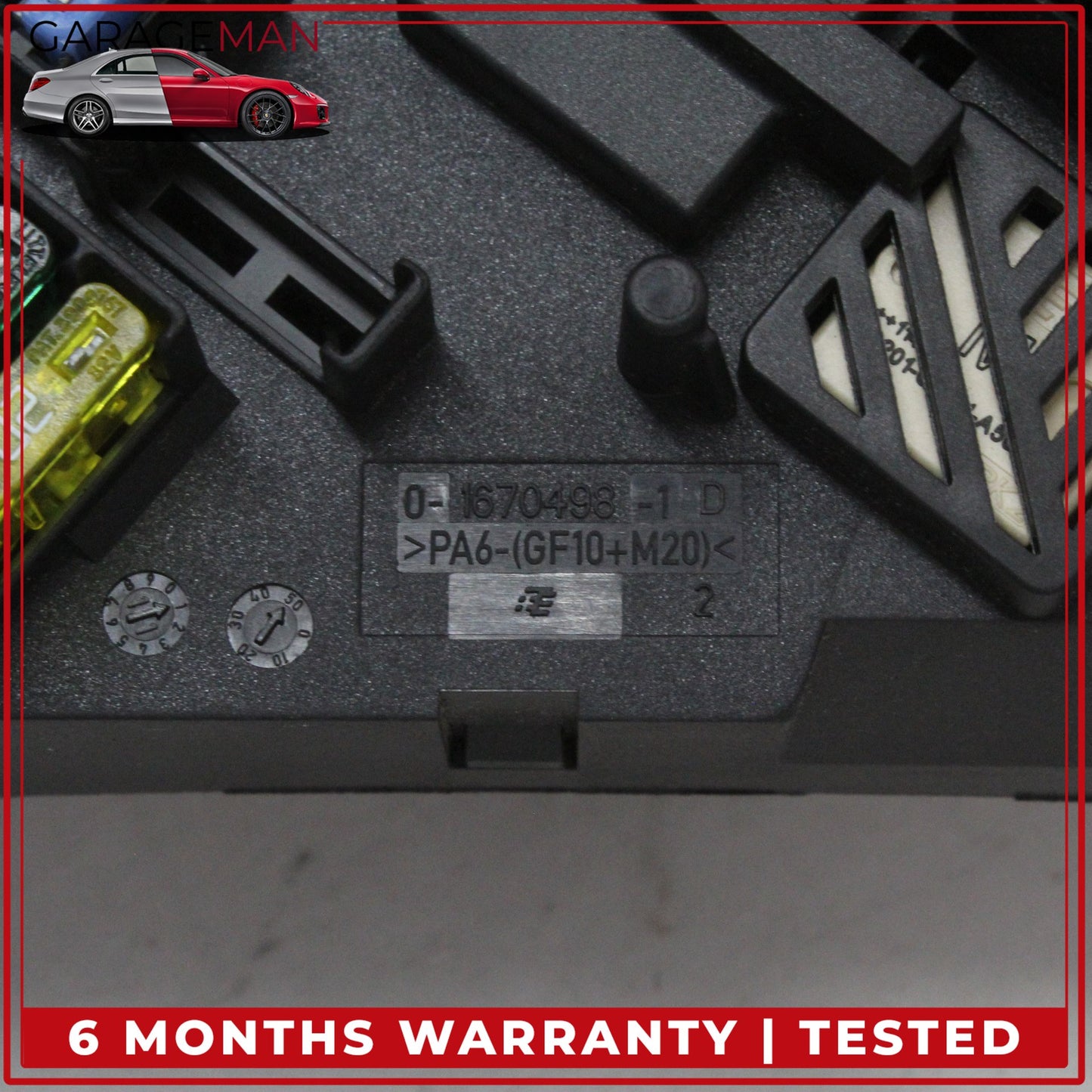 2011-2016 BMW 550i GT Rear Trunk Power Distribution Relay Junction Fuse Box OEM
