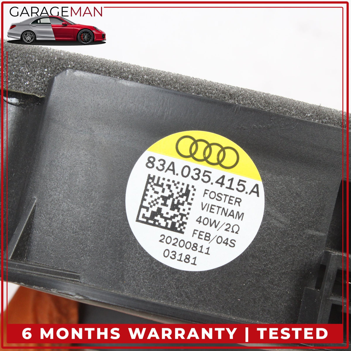 2019-2026 Audi Q3 A3 Quattro S3 Front Left or Right Door Audio Sound Speaker OEM