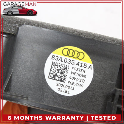 2019-2026 Audi Q3 A3 Quattro S3 Front Left or Right Door Audio Sound Speaker OEM