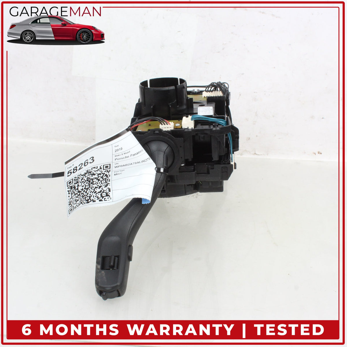 2010-2016 Porsche Panamera 970 Front Left Steering Column Combination Switch OEM
