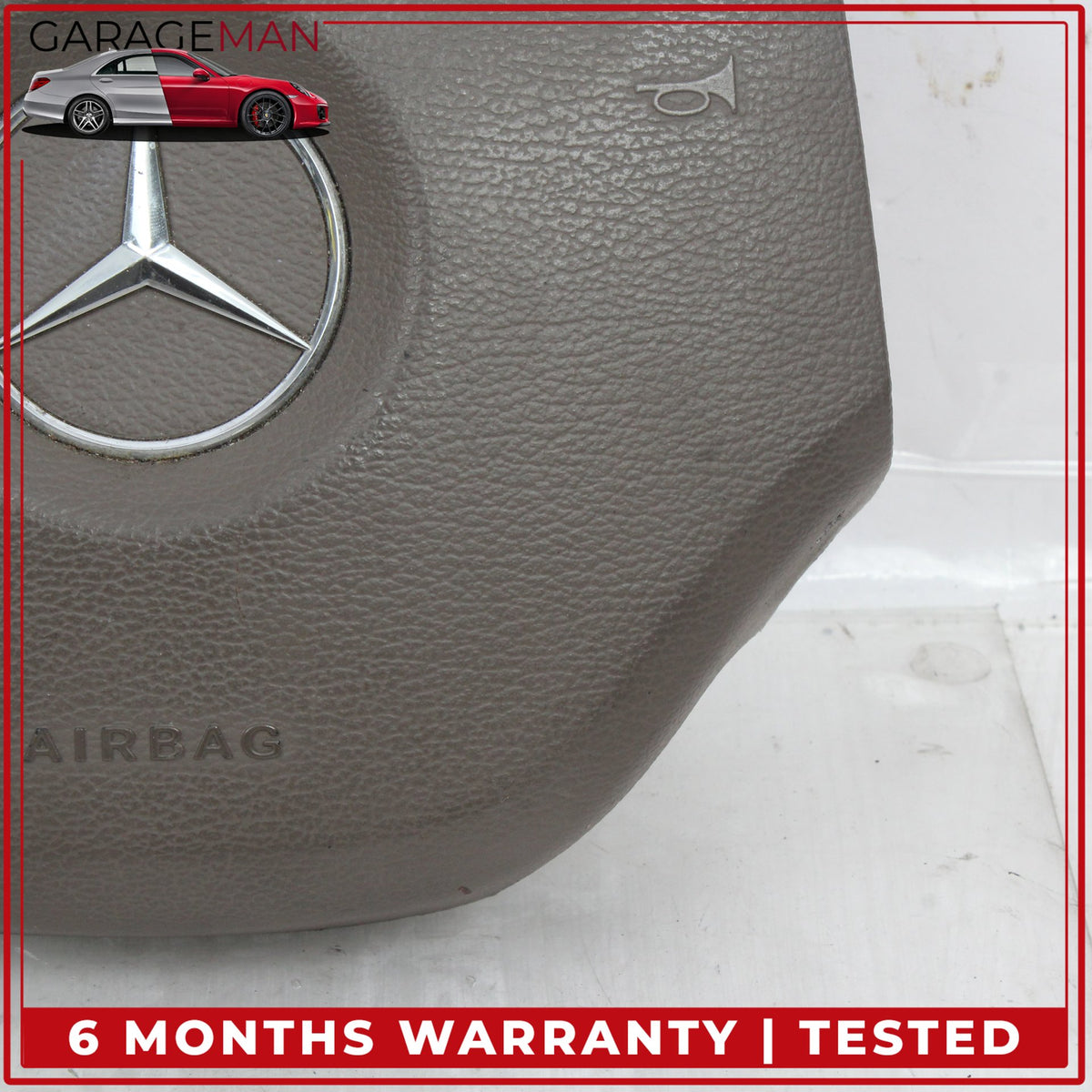 2006-2008 Mercedes W164 ML350 ML500 Steering Wheel Airbag Brown 1644600098 OEM