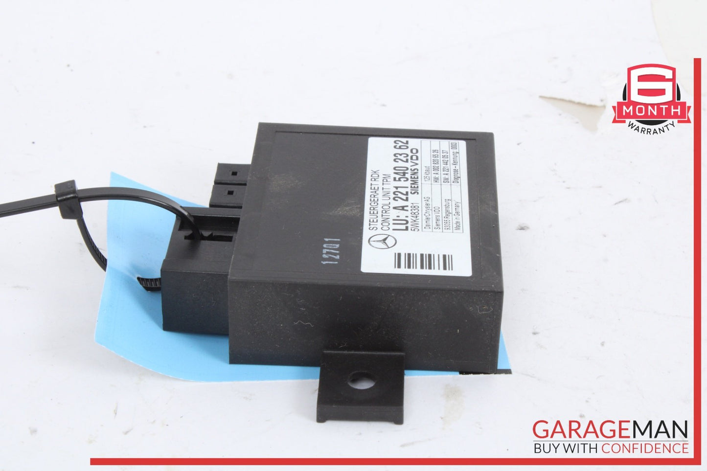 2007-2014 Mercedes-Benz S550 Tire Pressure Monitor Module 2215402362 OEM