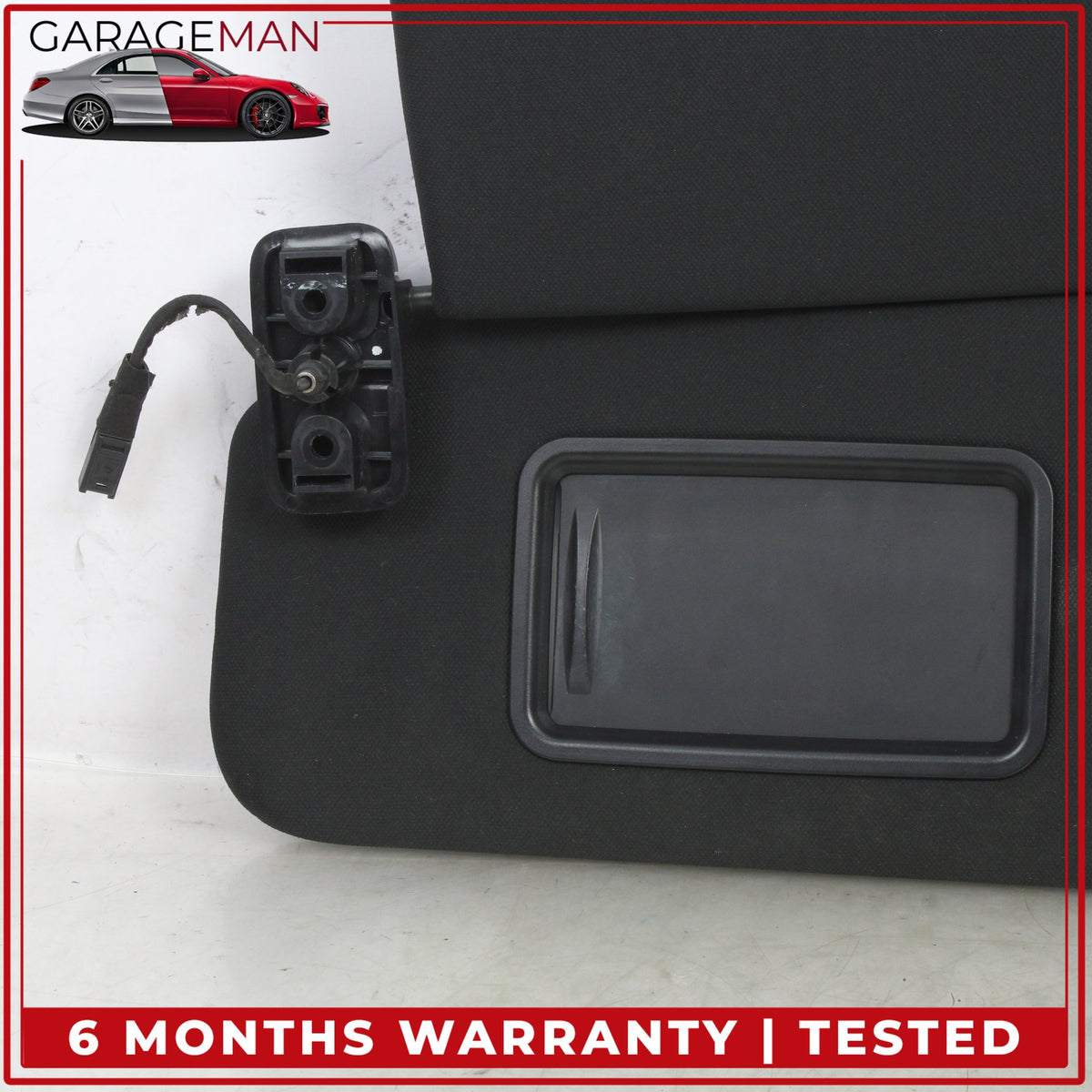 2013-2022 Land Rover Range Rover L405 Front Left Driver Side Sun Visor Black OEM