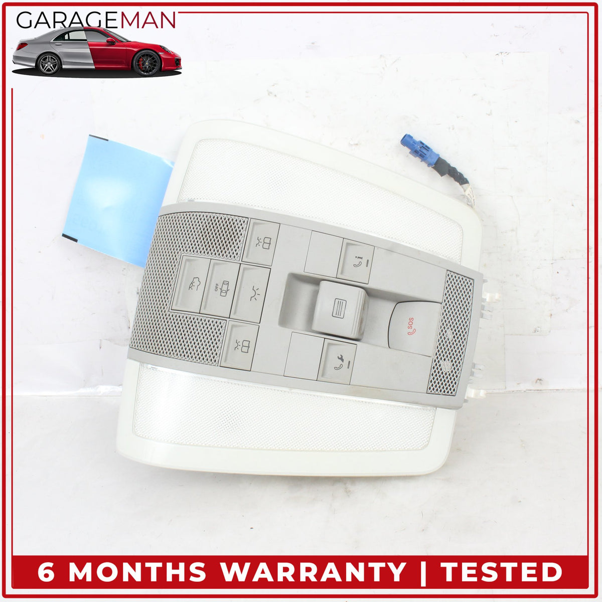 2010-2017 Mercedes C207 E550 E400 C250 Overhead Dome Light Lamp 2048201923 OEM