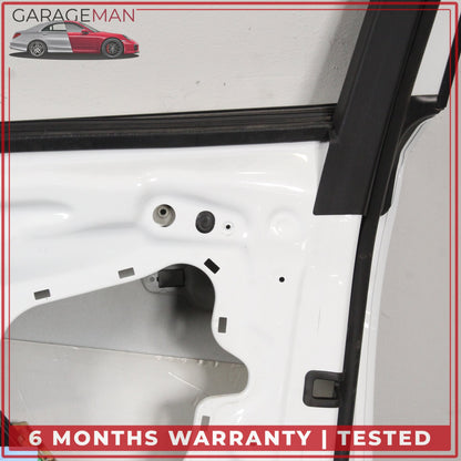 2011-2018 Audi A8 S8 Front Right Side Door Shell Glacier White Metallic OEM