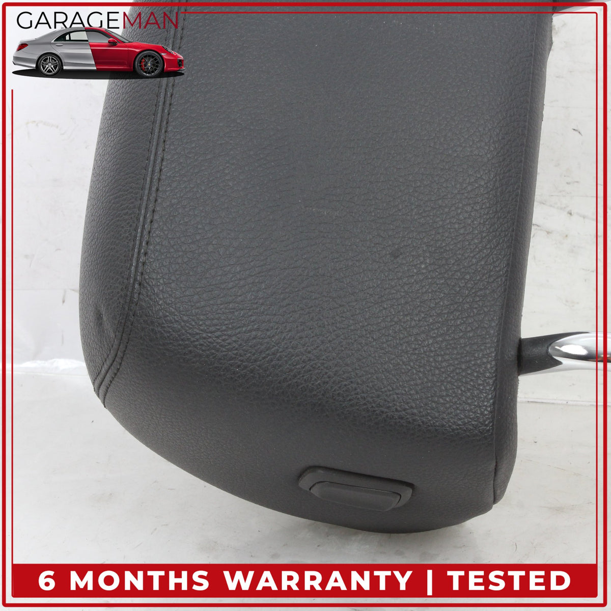 2012-2019 BMW 640i F12 Front Left and Right Side Seat Headrest Set Black OEM