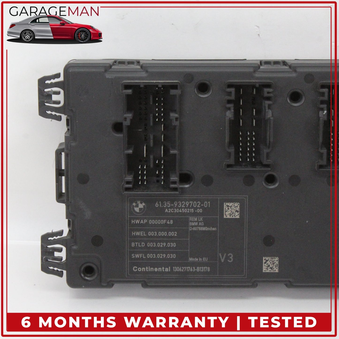 2012-2018 BMW 328d Rear BCM Comfort Body Control Module 9329702