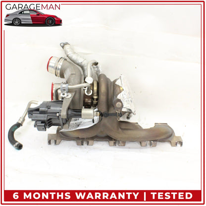 2016-2021 BMW 430i X3 X4 330e 2.0L Engine Turbocharger w/ Manifold 7637563 OEM