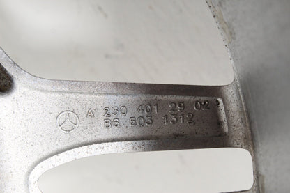 03-12 Mercedes R230 SL550 SL65 AMG Rear Wheel Tire Rim 9.5Jx18H2 ET33 OEM