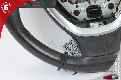 2011-2013 BMW F10 550i 528i 535i Sport Steering Wheel Black 32336790886 OEM
