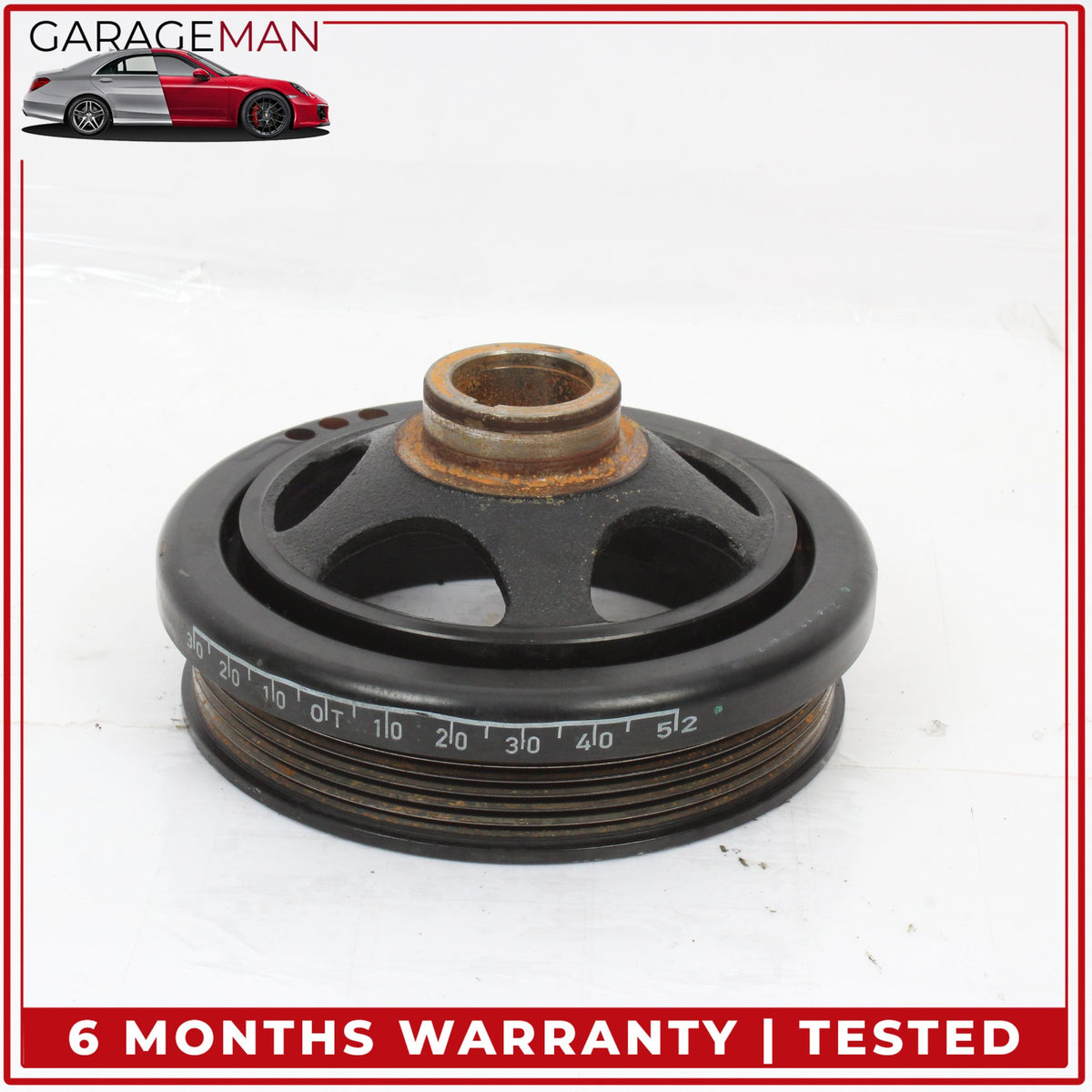 2012-2015 Mercedes-Benz C250 W204 Engine Motor Crankshaft Pulley Vibration Damper 2710300203 OEM