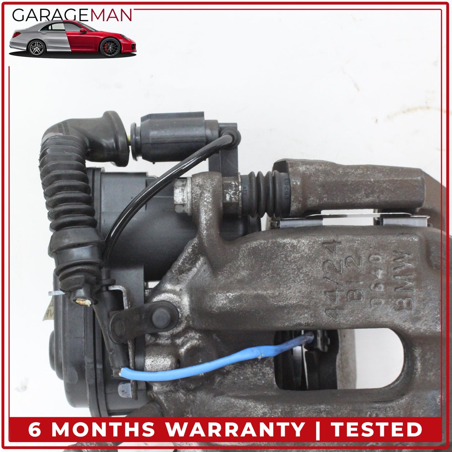 2011-2019 BMW 550i Rear Left and Right Side Brake Caliper Set w/ Actuator OEM