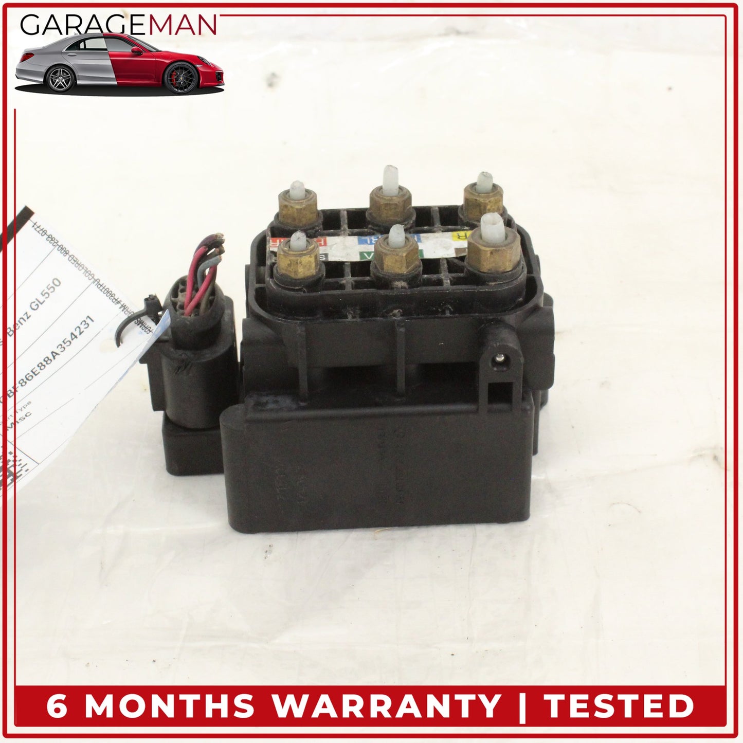 2006-2020 Mercedes X164 GL550 Front Air Suspension Valve Block 2123200358 OEM
