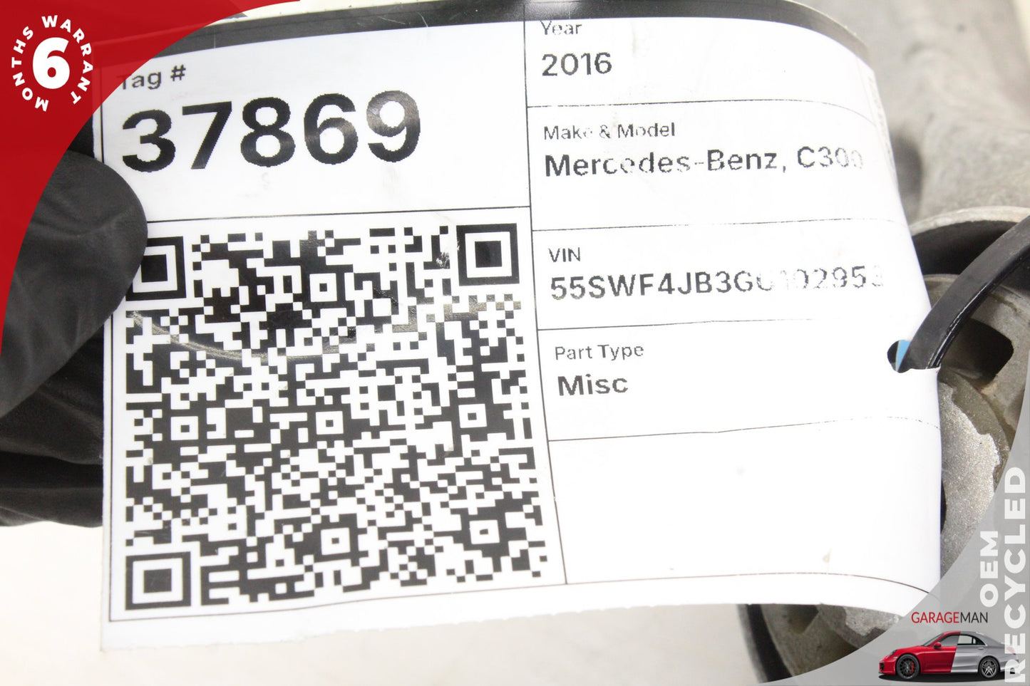 2015-2020 Mercedes W205 C300 C350e C400 Front Right Curved Control Arm 20501 OEM