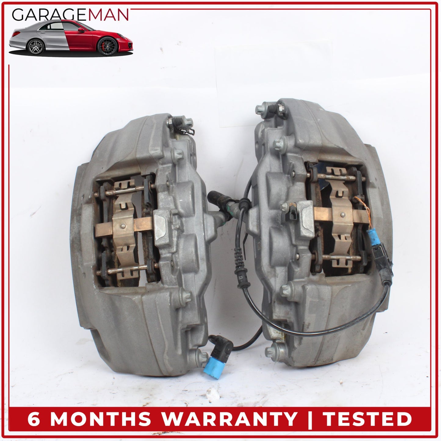 2015-2020 Mercedes W205 C300 Front Left and Right Side Brake Caliper Set OEM