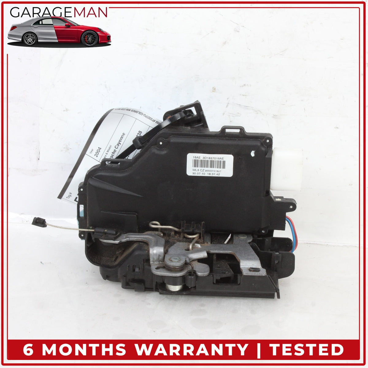 2003-2010 Porsche Cayenne 955 957 Front Right Side Door Lock Latch Actuator OEM