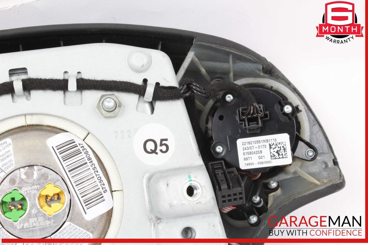 07-10 Mercedes W221 S550 S450 CL550 Steering Wheel Airbag Air Bag Assembly OEM