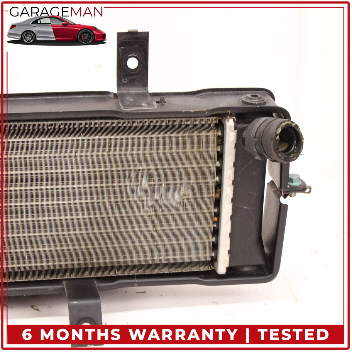 1997-2004 Porsche 911 Carrera Engine Cooling Center Radiator w/ Air Duct OEM