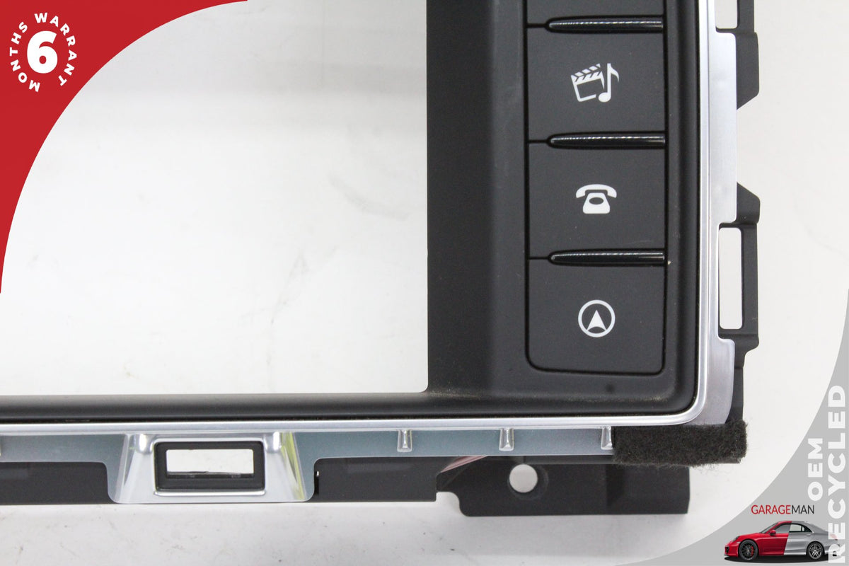 2016-2020 Jaguar XF X260 Front Center Dash Display Screen Trim w/ Switches OEM