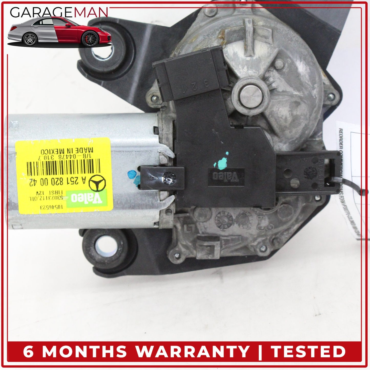 2006-2019 Mercedes X164 GL550 Rear Glass Window Wiper Motor 2518200042 OEM