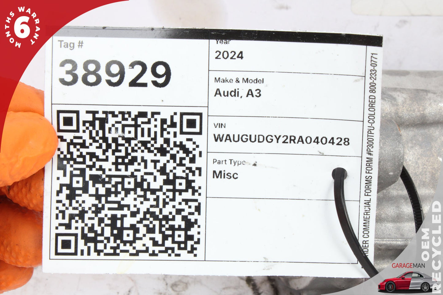 2020-2024 Audi A3 S3 RS3 Volkswagen Taos Engine Motor Starter 02E911022H OEM