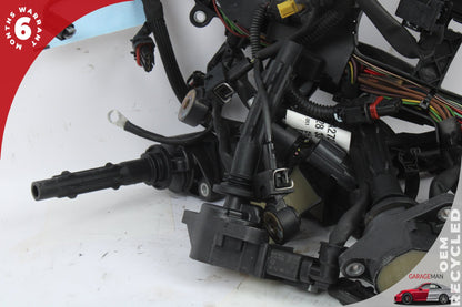 2010-2013 Mercedes W221 S400 Hybrid Engine Wiring Harness w/ Ignition Coils OEM