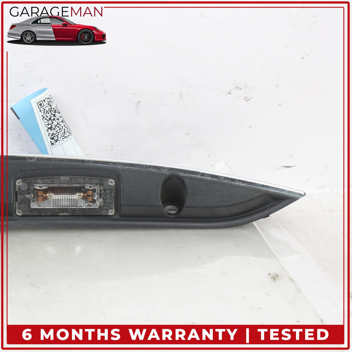 2017-2024 Maserati Ghibli M157 Rear Trunk Lid License Plate Panel w/ Camera OEM