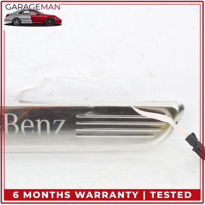 2015-2023 Mercedes W205 C300 Front Left and Right Door Sill Scuff Plates OEM