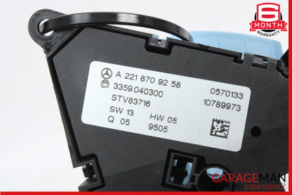 2007-2014 Mercedes-Benz S550 W221 Front Left Seat Control Memory Switch OEM
